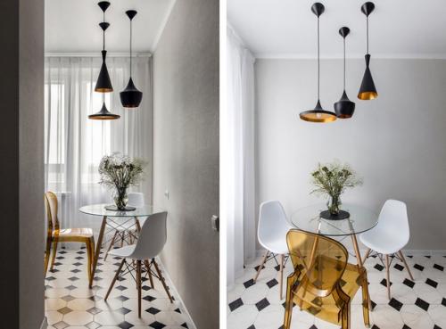 Двухкомнатная квартира, где живет семейная пара с ребенком. 03