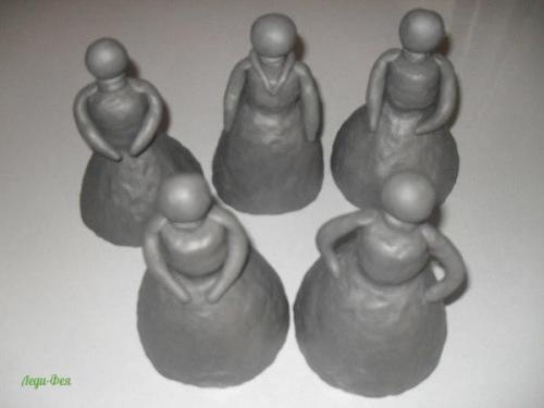 Дымковская игрушка своими руками. 04