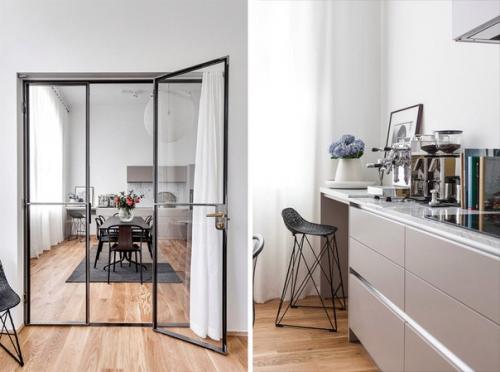 Современная двухкомнатная квартира в Швеции. 04