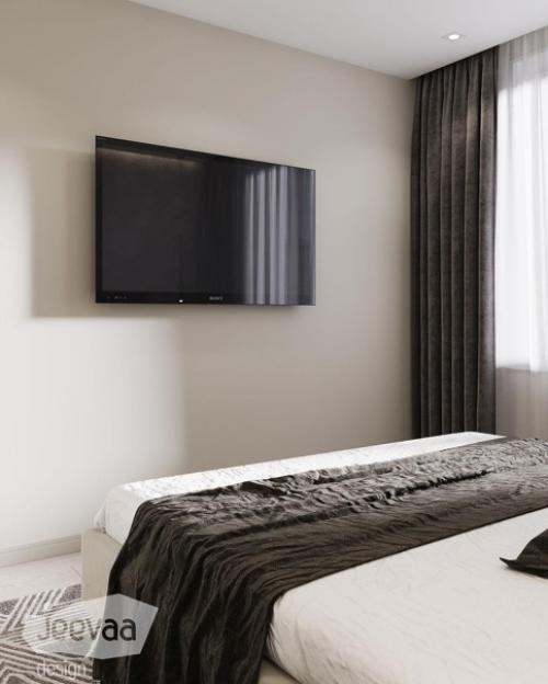 Два варианта обустройства спальни. 08