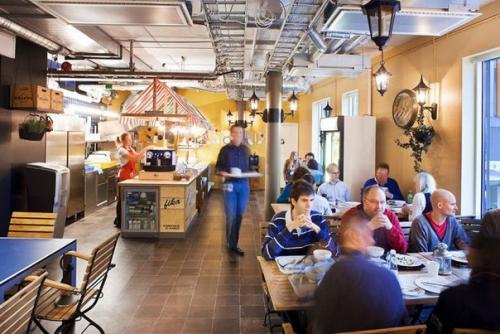 Офис где вы могли наслаждаться работой: Google в Стокгольме. 01