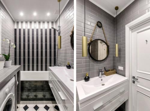 Двухкомнатная квартира, где живет семейная пара с ребенком. 08