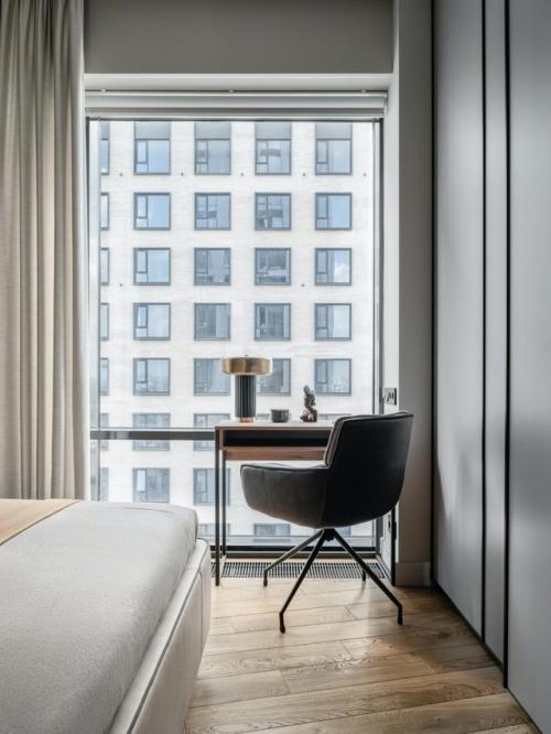 Интерьер недели: естественные материалы и графика линий. 03