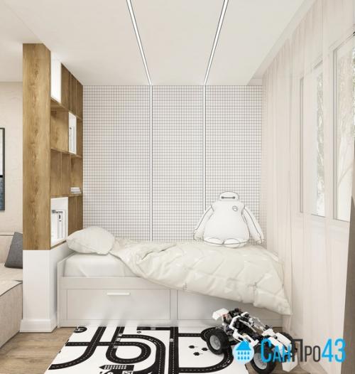 Разработали дизайн - проект отдельных помещений общей площадью 36 кв. 02