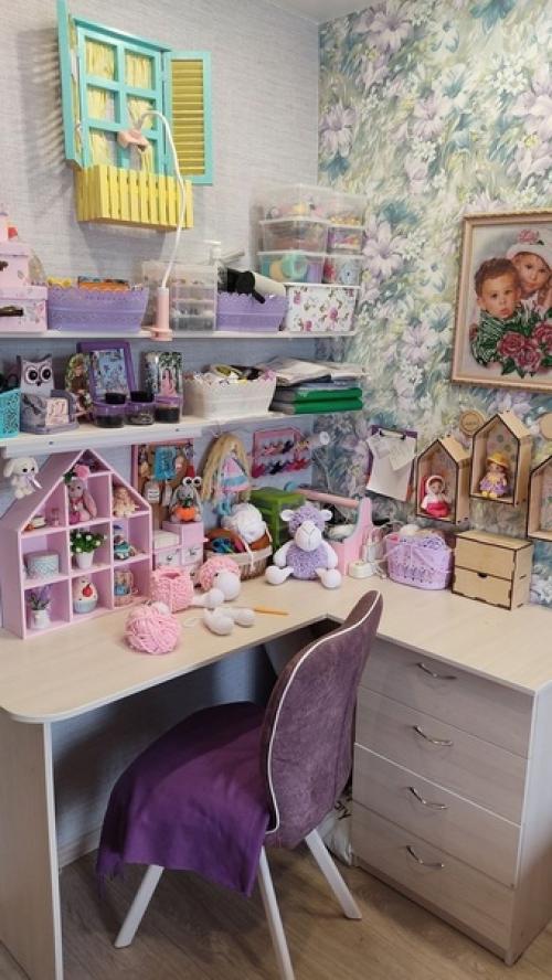 Организация рабочего места рукодельницы. 03