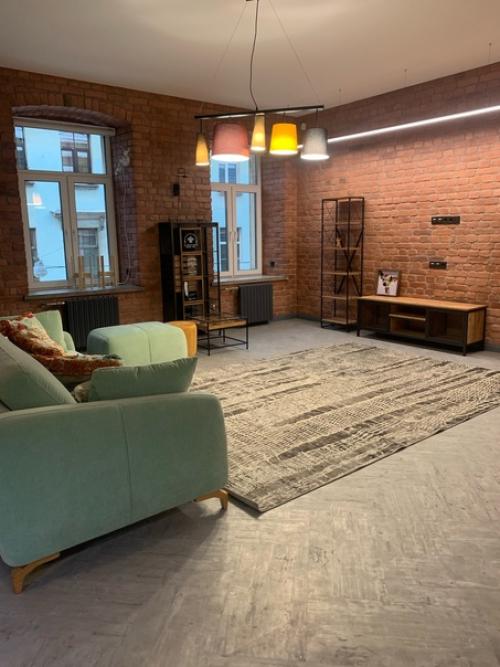 Гостиная в стиле Лофт. 08