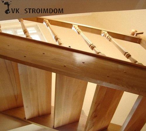 Лестница на ДАЧЕ своими руками. 02