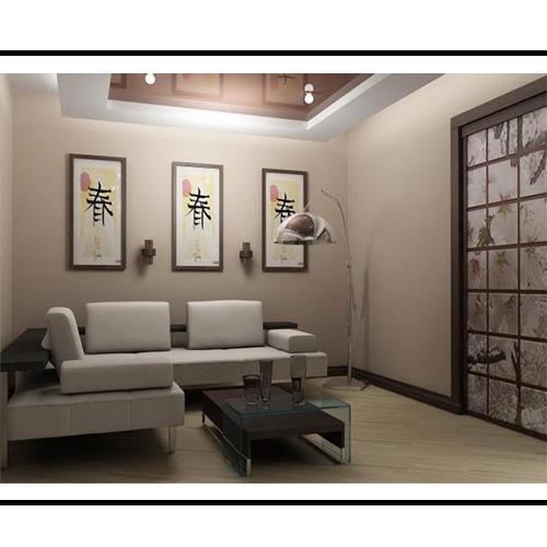 Японский интерьер - очень узнаваемое направление этнического минимализма. 02