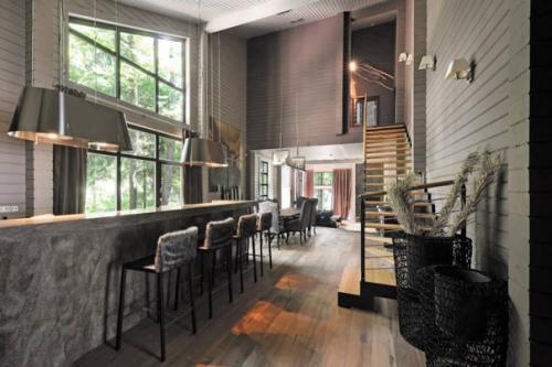 Интерьер деревянного дома. 01