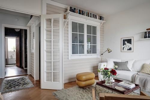 Интерьер скандинавской 1-комнатной квартиры 39 кв. 02