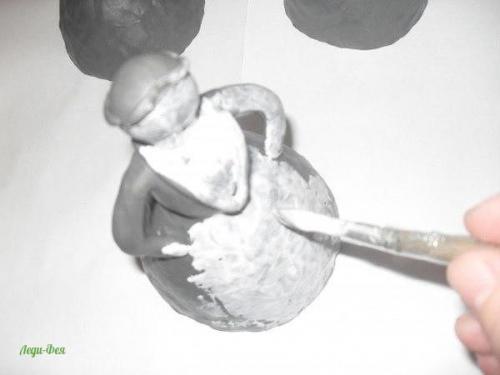 Дымковская игрушка своими руками. 05