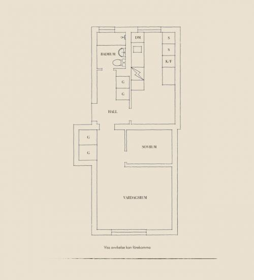 Интерьер скандинавской 1-комнатной квартиры 39 кв. 09