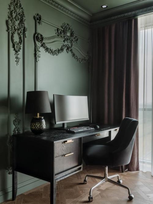 Реализованный интерьер квартиры в пентхаусе, площадью 147 кв. 05