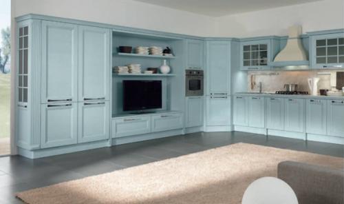 Классическая кухня для современного дома. 09