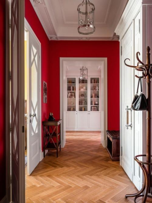 Реализованный интерьер яркой квартиры в высотке на котельнической набережной. 06