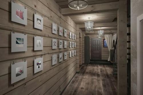 Дизайн интерьера дома в стиле шале. 02