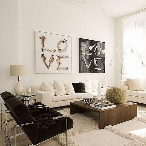 Настенный декор в современном интерьере: 4 приема и 10 примеров. 01