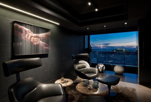 Драматичные апартаменты в Афинах. 09