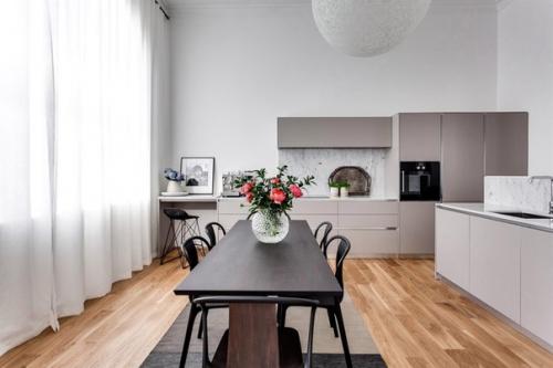 Современная двухкомнатная квартира в Швеции. 05