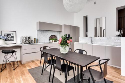 Современная двухкомнатная квартира в Швеции. 07