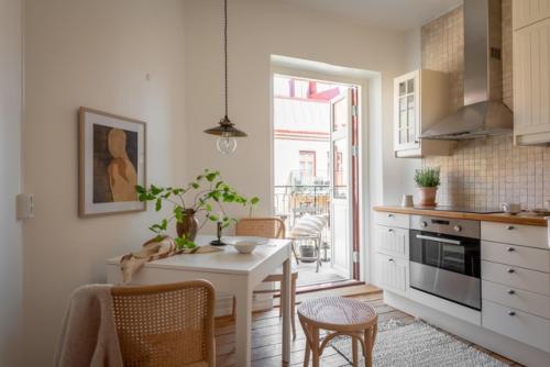 Интерьер скандинавской однокомнатной квартиры 37 кв. 07