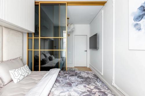 Интерьер компактной 1-комнатной квартиры 30 кв. 05