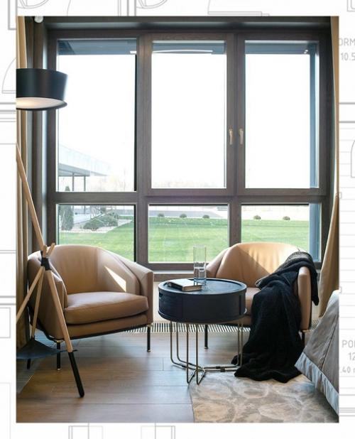 Одноэтажный дом площадью 200 кв. 07