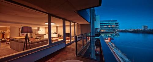 Апартаменты на берегу реки в Братиславе. 09