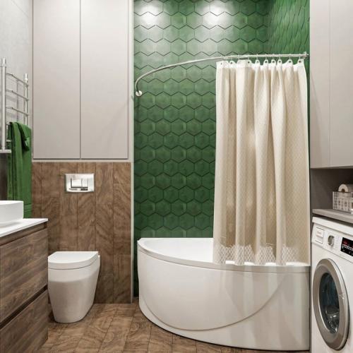 Яркий дизайн квартиры в природных оттенках. 07