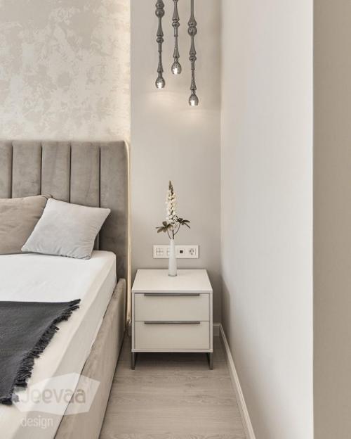 Два варианта обустройства спальни. 04