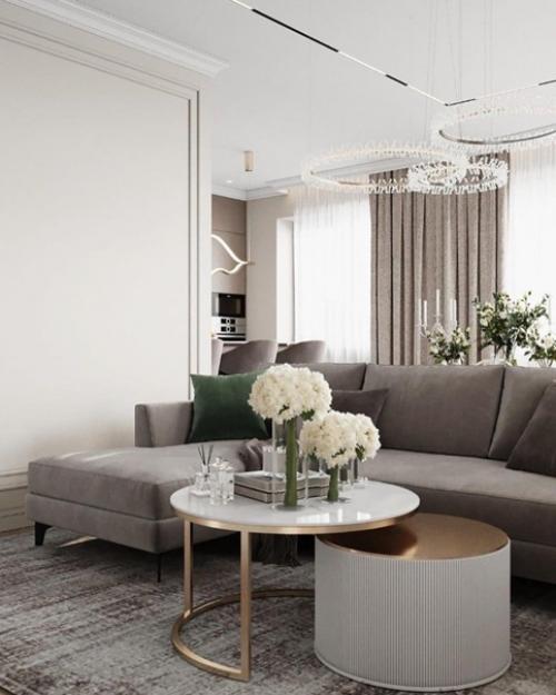 Гостевая, кухня - гостиная и прихожая из одного проекта. 08