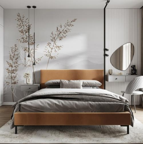 Проект квартиры площадью 40 квадратных метров, разработанный для современной девушки, - это уютное и элегантное пространство. 02