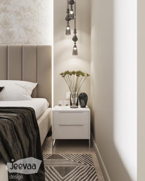 Два варианта обустройства спальни. 05