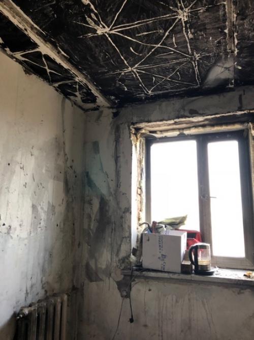 Кухня после пожара! 01