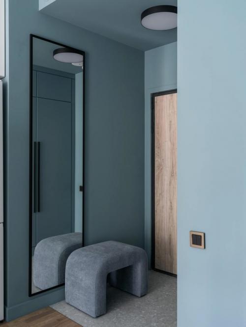 Небольшое пространство - не повод от комфорта и выразительности отказываться. 07