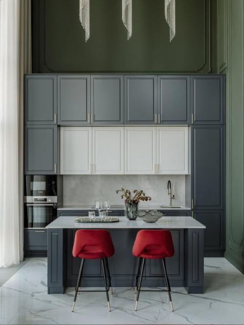 Реализованный интерьер квартиры в пентхаусе, площадью 147 кв. 01