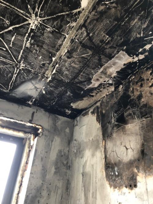 Кухня после пожара! 02