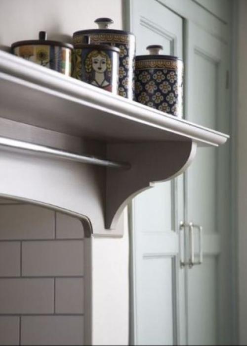 Современная кухня в стиле кантри с элементами старины - так называется этот проект. 05