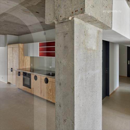 Реконструкция винного склада под жилой комплекс в Швейцарии. 09