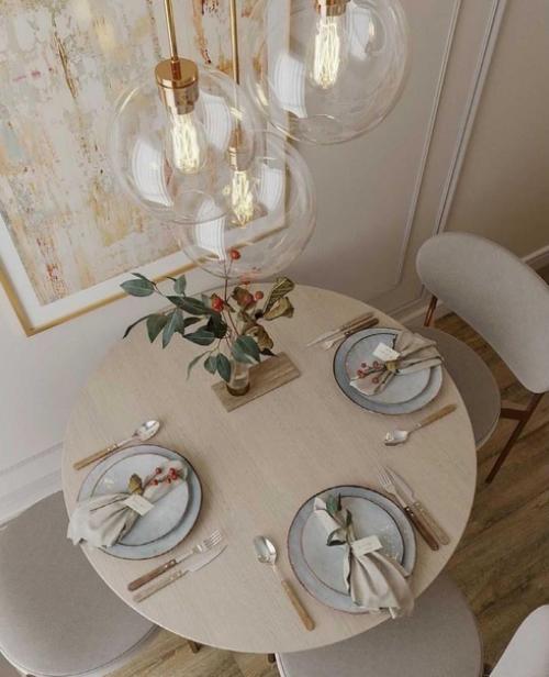 Красивый интерьер небольшой квартиры безумно. 06