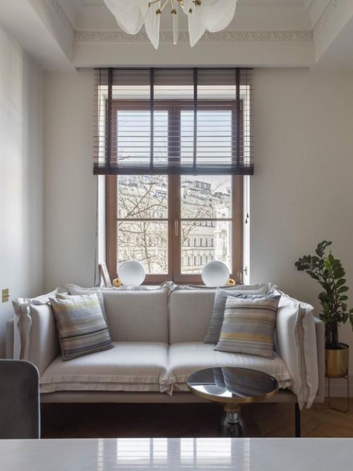 Интерьер квартиры в стиле современной классики. 05