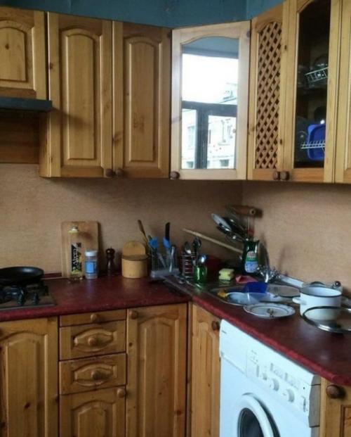 Обновили кухню всего за пару тысяч. 01