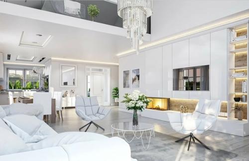 Эскизный проект одноэтажного дома. 07