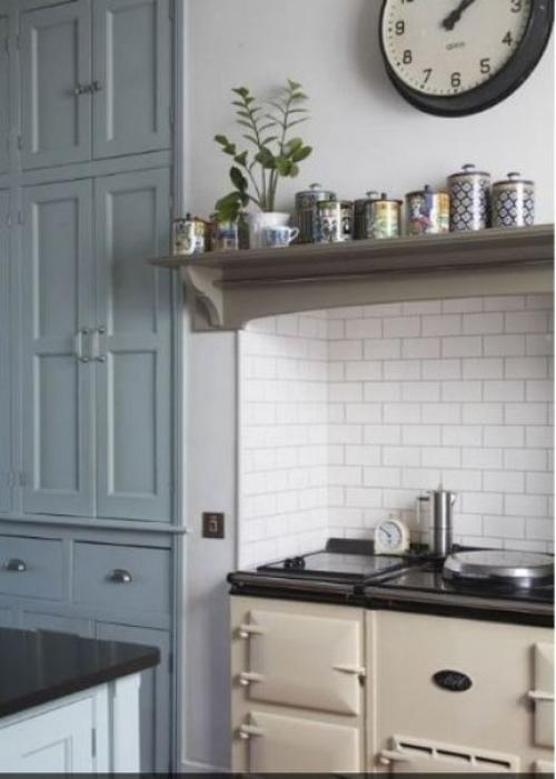 Современная кухня в стиле кантри с элементами старины - так называется этот проект. 03