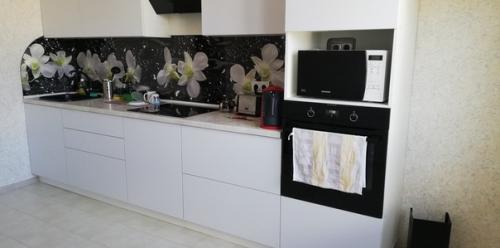 Наша кухня.  Ещё в процессе ремонта.