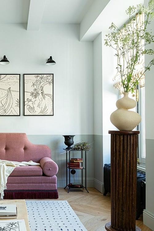 Маленькая квартирка. Французский дизайнер Марианн эвенну считается виртуозом по созданию интерьеров в маленьких квартирах. 01