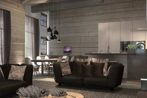 Апартамент лензерхайде (Appartamento Lenzerheide) в Швейцарии от Angelo Pozzoli Architetto. 09