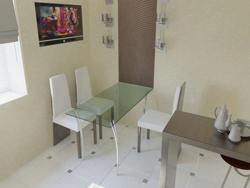 Отделка стен на кухне: функциональное разделение помещения и используемые для этих целей материалы. 05