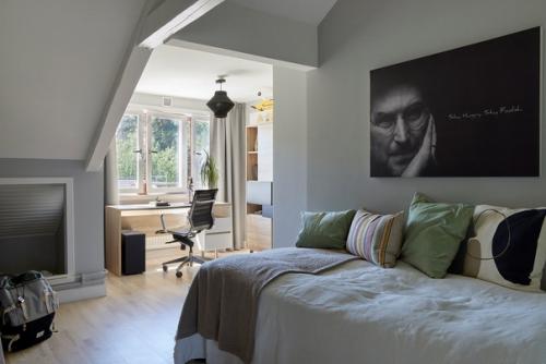 Чудесная квартира в шведском таунхаусе 1920-х годов. 07