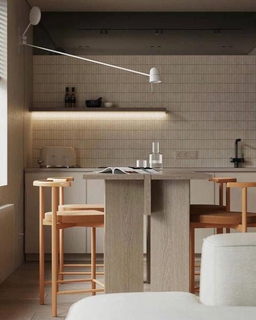 Гостинная совмещенная с кухней! 02